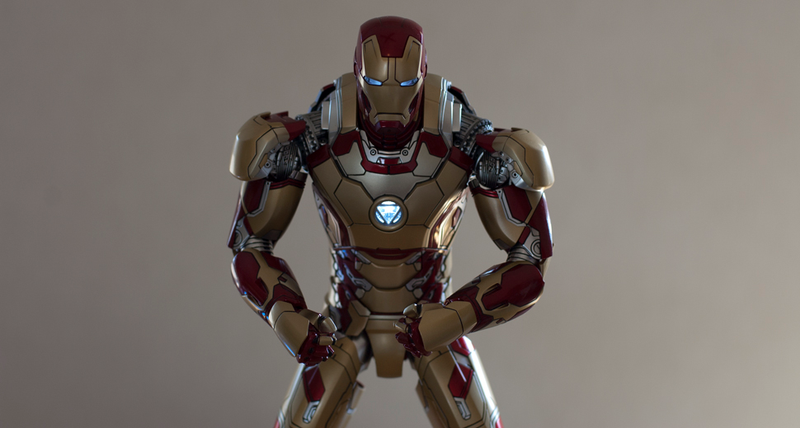 Illustration for article titled Metallic Iron Man Figures Are the Best Iron Man Figures
